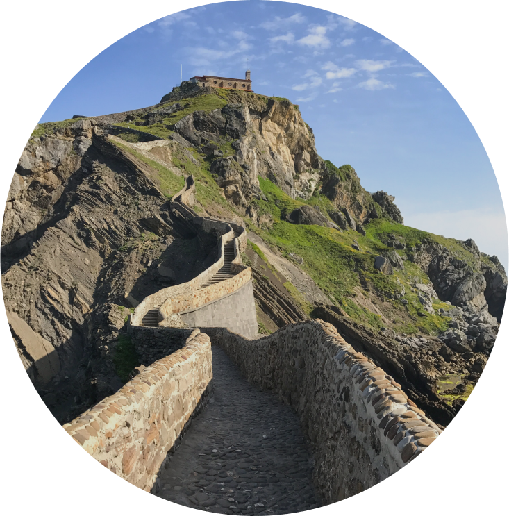 Rodar en Gaztelugatxe Vizcaya