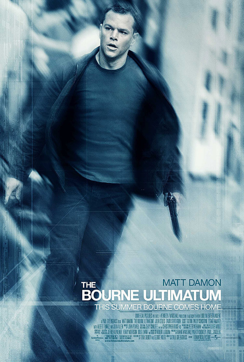 The bourne ultimatum rodada en Madrid