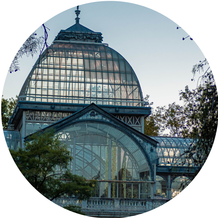 Rodar en el Palacio de Cristal