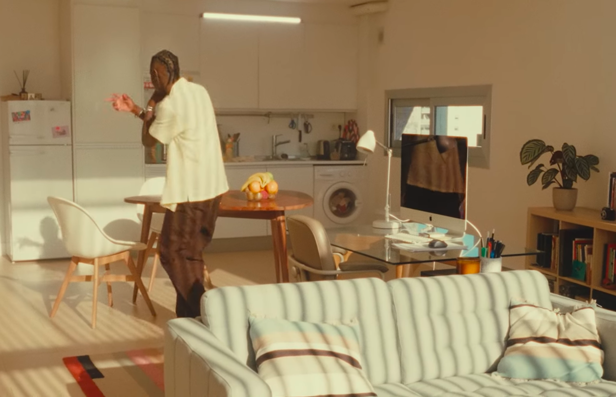 Rodaje en apartamento con luz natural